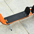 Aosom - Trottinette pour enfants avec guidon réglable, freins doubles avant et arrière - orange-Couleur : Orange 