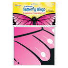 Insect Lore - Ailes de papillon Morpho à habiller - Rose - Lot de 3-Les bretelles élastiques et les boucles pour les doigts maintiennent les ailes en place