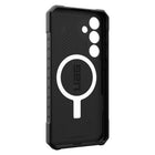 UAG - Pathfinder Compatible MagSafe Coque Renforcée Galaxy S24 FE Noire-Module MagSafe intégré.