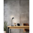 Dainolite - Lampe de bureau moderne Tram - Noir mat-Rechargeable avec un câble d’alimentation Type‑C de 51 po (1,3 m)