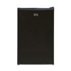 BLACK+DECKER - 4,3 pi³ Mini-frigo autonome avec congélateur, noir-Compact et élégant : le design élégant et moderne - disponible en noir, en vinyle aspect inox et en blanc - est parfait pour les dortoirs universitaires, les bureaux, les garages, les bars à domicile, les petits appartements et les véhicules récréatifs