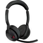 Jabra - Casque sans fil stéréo USB-A Evolve2 55 Link380a - Unified-Mono Design avec coussin en mousse