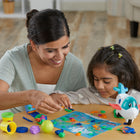 Play-Doh - F8804 Coffret Starter Mon avion des découvertes -Avion qui roule: L'avion tamponne des nuages en roulant sur la pâte à modeler Play-Doh, et son cockpit contient un moule pour créer des pilotes Play-Doh 