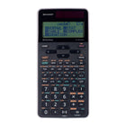 Sharp - ELW516XGSL - Calculatrice scientifique 640 fonctions à 16 chiffres - Noire-640 fonctions, 7 modes : normal, statistique, exercice, complexe, matrice, liste et équation