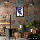 Brayden Point Tampa Bay Lightning - Toile encadree - 22" x 31"-Sous licence officielle de la LNH et de l'AJLNH