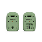 Kanto - Haut-parleurs de bureau alimentés avec USB-C, RCA, Bluetooth 5.3 et sortie casque - Sauge, Paquet de 2-Puissance de crête de 100 W (50 W RMS au total) provenant d'un bi-amplificateur de classe D
