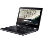Acer - Ordinateur portable à écran tactile 11,6po R753T-C0BW + 3 mois Google AI Pro,Celeron N4500,64Go Emmc SSD,8Go RAM,ChromeOS-Meilleur apprentissage et collaboration - Les options pratiques de ce portable 2-en-1 permettent aux étudiants de travailler dans une variété de situations et de ne jamais avoir de difficulté à trouver un poste approprié. Combiné à la caméra orientée vers le monde MIPI de 5 MP et à la webcam à grand champ de vision de 88°, les élèves peuvent facilement prendre des photos de haute 