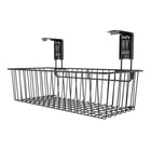 Gator Magnetics - Grand panier utilitaire magnétique de 18 po - Capacité de 35 lb - Noir-Polyvalent : idéal pour le rangement mural et l'organisation pour suspendre des objets en vrac dans l'atelier, le garage, la maison, la grange ou le hangar. Le panier Gator se fixe solidement aux surfaces en acier courantes. Offre la flexibilité nécessaire pour stocker et suspendre vos peintures en aérosol, insectifuges, produits de nettoyage, adhésifs, rubans adhésifs, serviettes en papier et autres articles en vrac pa