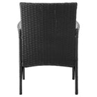 Manhattan Comfort - Ensemble de salon de patio moderne Imperia pour 2 personnes avec table d’appoint - gris et crème - ensemble de 3 pièces-24,02 po L x 23,62 po l x 32,68 po H