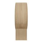 Modway - Aperture Alcôve ronde Chaise d’accent - Naturel-Conçu pour le placement des murs