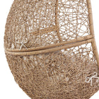 Modway - Encase Terrasse extérieure Rotin Chaise à balançoire - Beige cappuccino-8