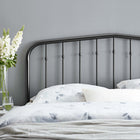Modway - Lennon Métal Tête de lit King, Noir-Style moderne contemporain