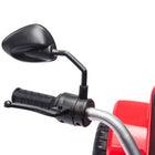 Aosom - moto électrique pour enfants 6v, moto tout-terrain à batterie - rouge-Cette moto électrique peut fonctionner pendant 45 minutes après une charge complète 