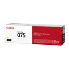 Canon - Cartouche 075 de toner à rendement standard - Jaune-Contenu de l’emballage – Cartouche 075 de toner jaune authentique de Canon
