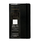 Cambridge - Cahier couverture rigide Premium, petit - 8-1/4 po H x 5 po l-Couverture rigide résistante avec fermeture élastique 