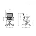 Kopplen - Chaise De Bureau Ergonomique Avec Support Lombaire - Noir-Mobilité sans effort