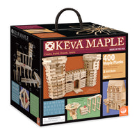 KEVA - Ensemble de planches d'érable - Ensemble de 400 planches-STEM ! Inspire un intérêt pour l'architecture, la construction STEM ! Inspire et s'intéresse à l'architecture, à la construction et au design