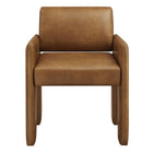 Modway - Daven Cuir végane Fauteuil à manger - Canyon-8