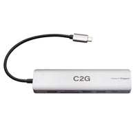 C2G - Station d’accueil USB-C vers HDMI Mini - Gris-Prend en charge, HDMI avec une résolution maximale de 4K à 60Hz