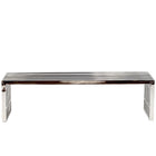 Modway - Gridiron Bancs Ensemble de 3 - Argent-6