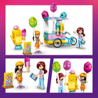 LEGO - Friends Le kiosque de crème glacée et de ballons-Comprend un menu, une table, une mascotte bâtonnet glacé, un téléphone et une caisse enregistreuse