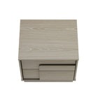 Manhattan Comfort - Ensemble de 2 tables de nuit modernes Horizon 21,7" - Chêne blanchi-17,7 po L x 21,7 po l x 19,9 po H