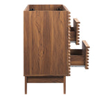 Modway - Render 48" Armoire de lavabo compatible avec un seul lavabo (non inclus) - Noyer-10