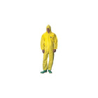 Lakeland – Combinaison Chemmax avec 1 capuchon jaune élastique, petit, 6/paquet (C1B428-SY)-Couleur : Jaune/Jaune