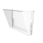 Storex - Classeurs muraux incassables Lettre - Clair - Paquet de 3-3 paquet