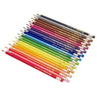 Cra-Z-Art - Crayons de couleur effacables - Couleurs assorties, Paquet de 24-Qualité scolaire, idéale pour le dessin, le coloriage et d'autres activités liées à l'école