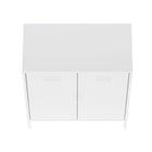 Manhattan Comfort - Naomi 31,5 po Buffet d’Appoint Moderne - Blanc-15,7 po L x 31,5 po l x 40 po H