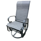 Dura Housewares - chaise pivotante Riviera - gris-Mouvement de rotation fluide pour un confort accru