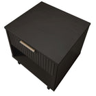 Manhattan Comfort - Table de nuit moderne Granville 1 tiroir 46 cm - gris foncé-Garantie limitée du fabricant de 30 jours