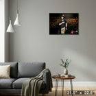 The Tragically Hip 20x29 sur toile Hand on Heart-H - Toile encadree - 31" x 22"-Prêt à accrocher - livré entièrement assemblé