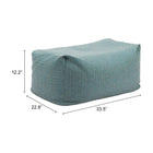 Zuo - Aroz Pouf - Vert-8