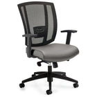 Offices to Go - Fauteuil à basculement synchro Avro - Gris souris-Fauteuil à basculement synchro