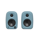 Kanto - Haut-parleurs de bureau alimentés avec USB-C, RCA, Bluetooth 5.3 et sortie casque - Bleuet, Paquet de 2-Tweeters à dôme en soie de 3/4 po