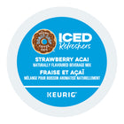Donut Shop - Capsules K-Cup Iced Refreshers - Fraise Açaí - Paquet de 10-GOÛT : Le goût sucré de fraise mélangée à un soupçon de saveur d’açaï. Faites-nous confiance, c’est un goût BAIEment rafraîchissant.