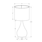 Monarch Specialties - Luminaire - 18 po H Lampe De Table - Métal Noir - Ensemble De 2 - Abat-Jour Ivoire / Crème - Contemporain-Ces lampes d'appoint polyvalentes peuvent être placées sur des consoles, des tables d'appoint ou des tables de chevet, ajoutant à la fois un style chic et une fonctionnalité sans effort