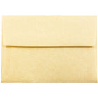 JAM Paper Enveloppes d'invitation parchemin A1 4 barres - 3,625 x 5,125 po - Or antique recyclé - paquet de 50-Couleur : Or antique, Les enveloppes présentent une finition parchemin marbré pour une touche élégante