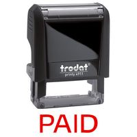 Trodat - 4911 Timbres Trodat Eco Printy - "PAID"-Mécanisme de qualité supérieure pour une grande durabilité