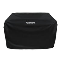 Kenmore - Housse pour barbecue au gaz de 65 po - Noir-Le vinyle souple et imperméable est facile à nettoyer et possède un endos en polyester de calibre robuste pour une durabilité accrue.