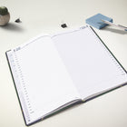Brownline - 2027 agenda quotidien Traditional – 13 3/8 po x 8 po po – vert marbré-Format de page: 13-3/8po H x 8po L