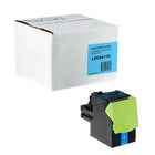 fuzion - Lexmark (71B1HC0) Cartouche De Toner Compatible - Rendement Haut - Cyan-Couleur d'encre: Cyan