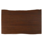 Modway - Ardor Bois d’acacia à bord vivant de 60 po Bois d’acacia Table à manger, Noyer noir-Assemblée requise