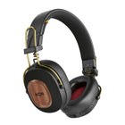 House Of Marley - Casque Bluetooth Riddim à vibrations positives - Rasta-Autonomie extra-longue : jusqu'à 50 heures