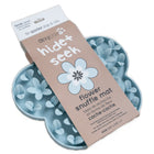Dexypaws - Tapis à renifler enrichissant Blue Flower-Sans BPA