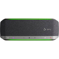 HP - Téléphone haut-parleur Bluetooth sans fil Poly Sync 40 - Noir-Réseau de trois microphones