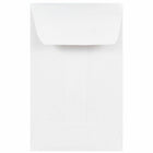 JAM Paper - Enveloppes #1 pour Pièces de Monnaie avec Colle Humectable, Blanc, 2 1/4 x 3 1/2, Paquet de 500-Mini-enveloppe polyvalente : si vous recherchez une enveloppe pour vos collections de pièces de monnaie, vos fournitures d'artisanat, vos boutons, vos graines, vos encarts d'invitation et bien plus encore, nos enveloppes pour pièces de monnaie n°1 sont une excellente option. elles sont conçues pour s'insérer dans le publipostage, les lettres et même les boîtes-cadeaux de noël. utilisez ces enveloppes 