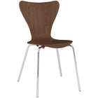 Modway - Ernie Restauration Fauteuil d’appoint - Noyer-Siège en contreplaqué massif